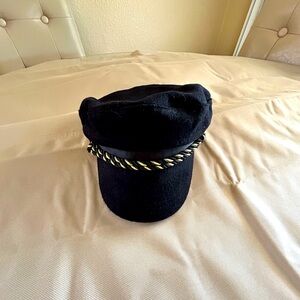 Express Black chauffeur cap Halloween